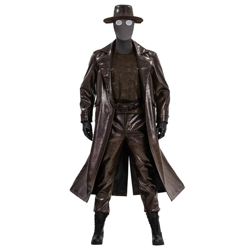 Spider-Man Noir Halloween Suit Spider-Man Cosplay Costumes Male Outfits