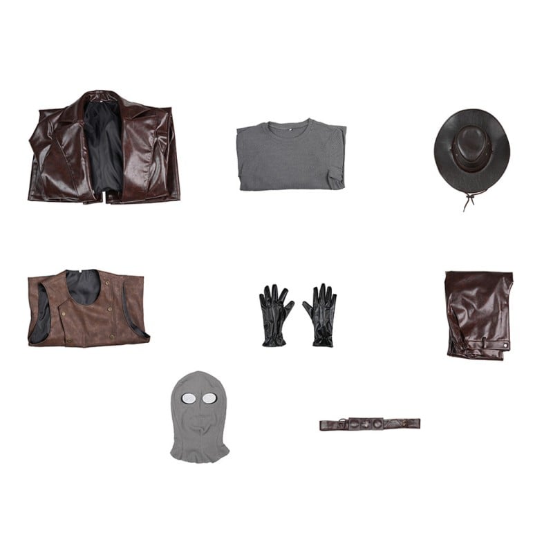 Spider-Man Noir Halloween Suit Spider-Man Cosplay Costumes Male Outfits