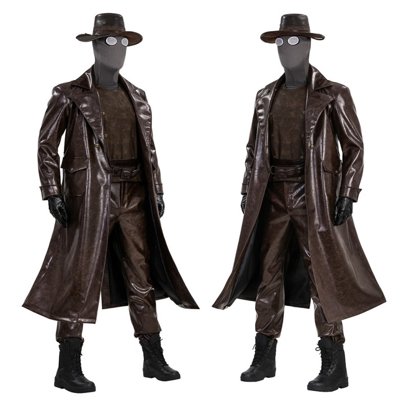 Spider-Man Noir Halloween Suit Spider-Man Cosplay Costumes Male Outfits