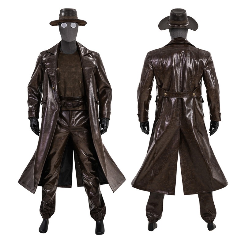 Spider-Man Noir Halloween Suit Spider-Man Cosplay Costumes Male Outfits