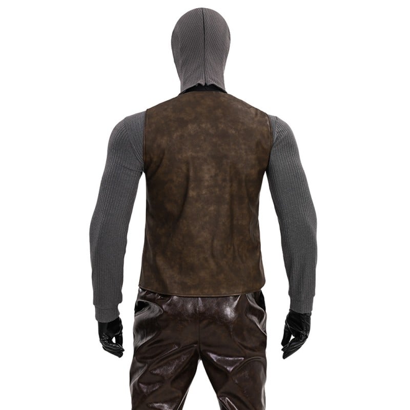 Spider-Man Noir Halloween Suit Spider-Man Cosplay Costumes Male Outfits