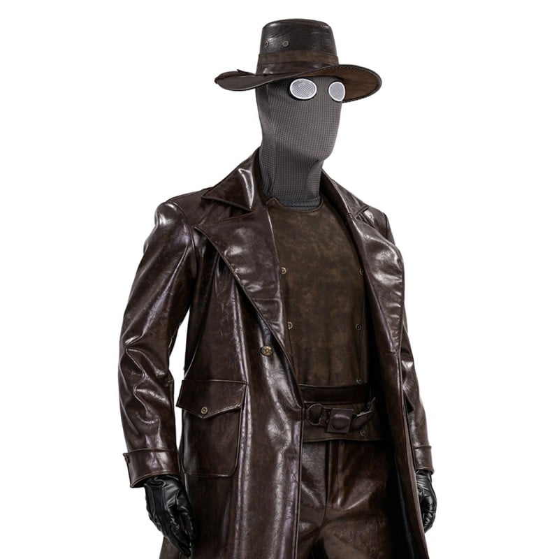 Spider-Man Noir Halloween Suit Spider-Man Cosplay Costumes Male Outfits