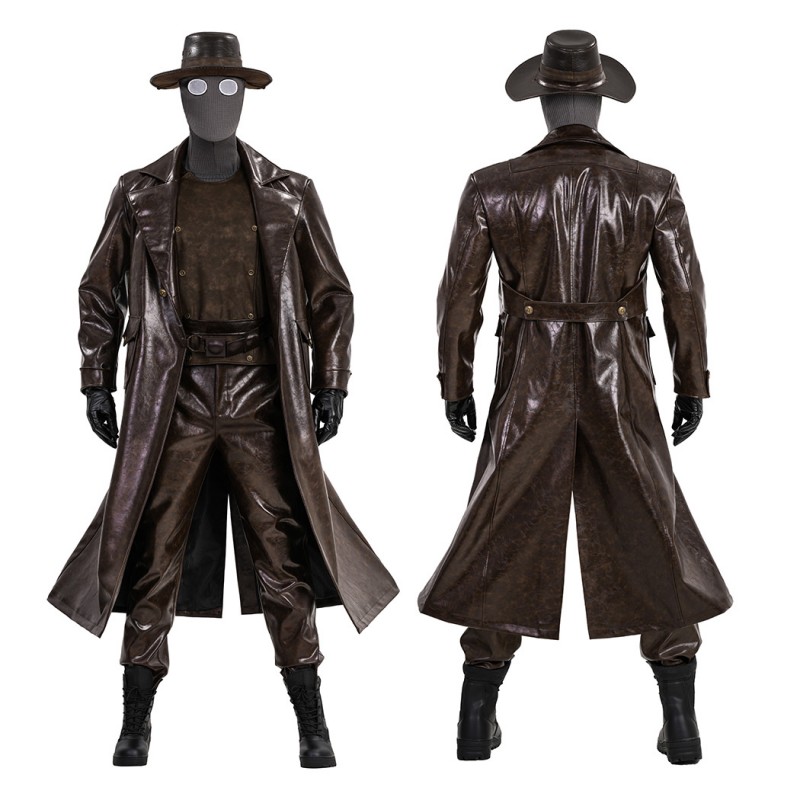 Spider-Man Noir Halloween Suit Spider-Man Cosplay Costumes Male Outfits