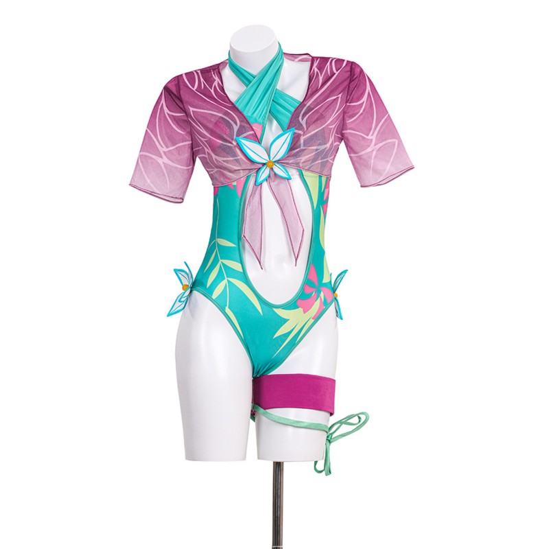 Marvel Rivals Psylocke Cosplay Costume Betsy Braddock Woman Swimsuit Halloween Outfits