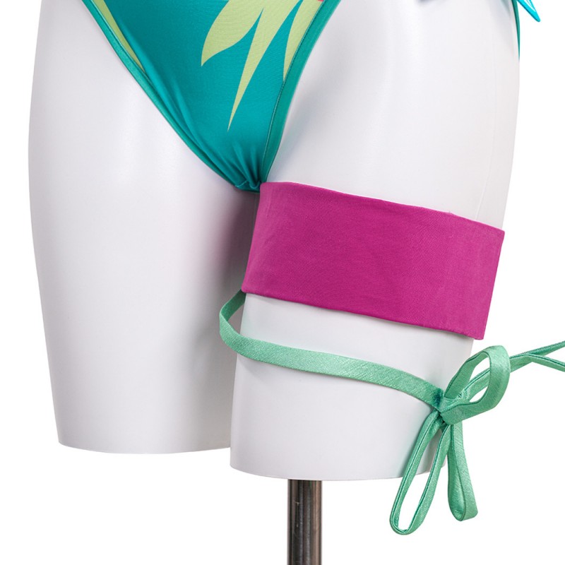 Marvel Rivals Psylocke Cosplay Costume Betsy Braddock Woman Swimsuit Halloween Outfits