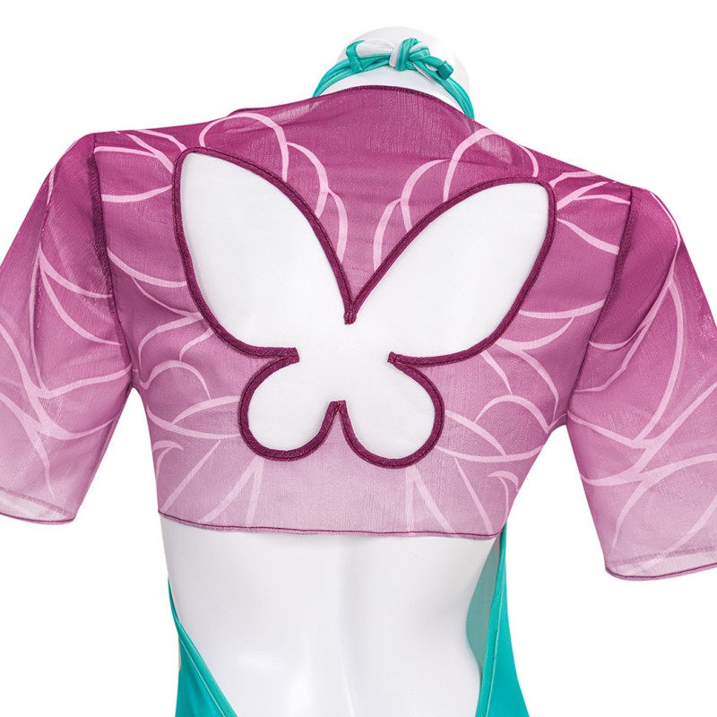 Marvel Rivals Psylocke Cosplay Costume Betsy Braddock Woman Swimsuit Halloween Outfits