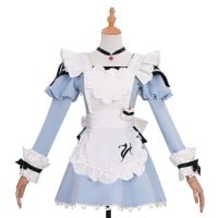 Final Fantasy XIV Blue Suit FF14 Cosplay Costume Women Dress Halloween Outfits