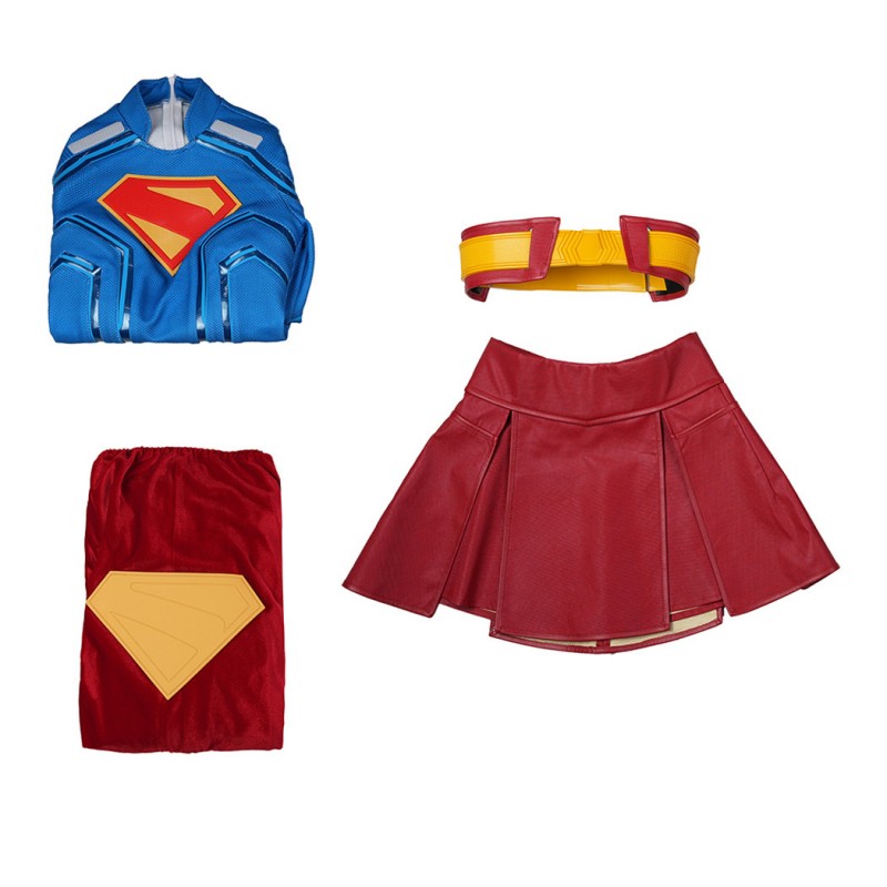Kara Zor-El Suit Clark Kent Legacy Woman Cosplay Costume Lois Lane Halloween Outfits