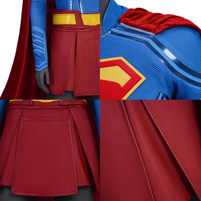 Kara Zor-El Suit Clark Kent Legacy Woman Cosplay Costume Lois Lane Halloween Outfits