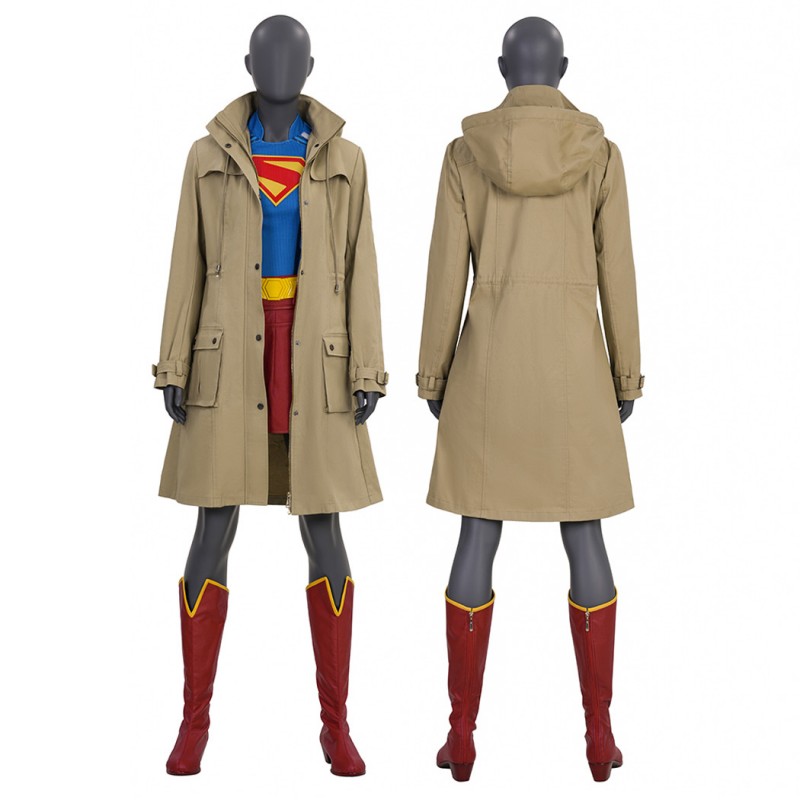 Kara Zor-El Suit Clark Kent Legacy Woman Cosplay Costume Lois Lane Halloween Outfits