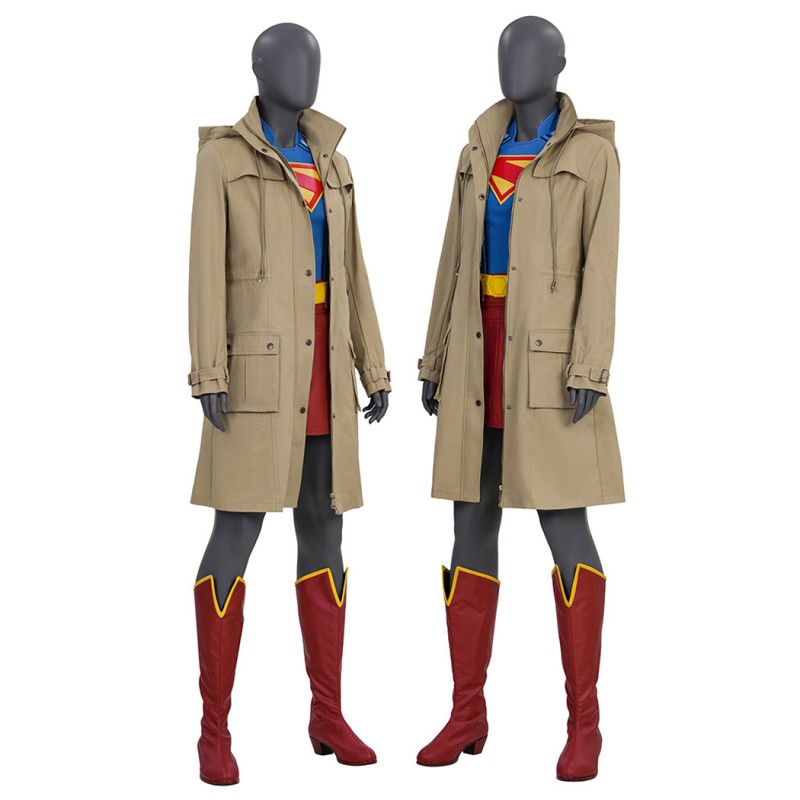 Kara Zor-El Suit Clark Kent Legacy Woman Cosplay Costume Lois Lane Halloween Outfits