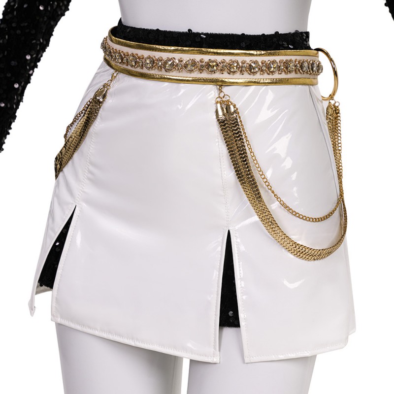 Zoey Cosplay Costume KPop Demon Hunters Halloween Suit Women Golden Outfits