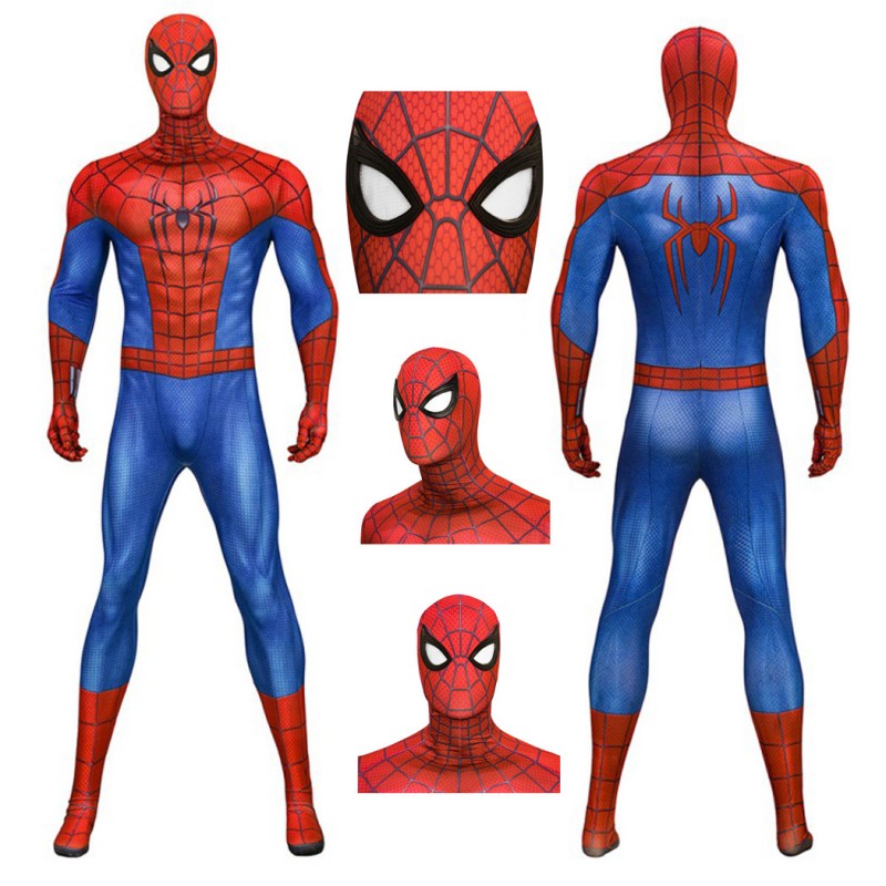 2026 Spiderman Suit Brand New Day Peter Parker Jumpsuit Cosplay Costume