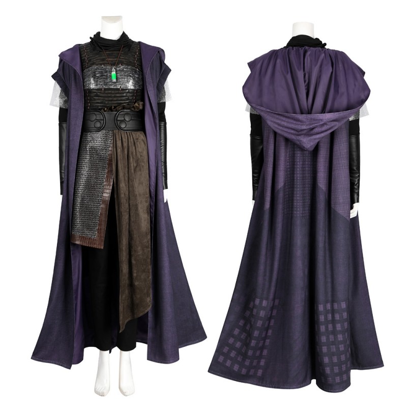 The Acolyte Mae Aniseya Costume Star Wars Cosplay Suit with Cloak