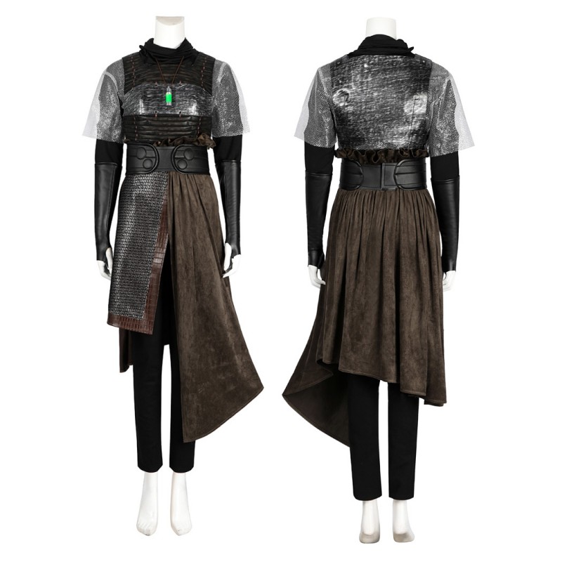 The Acolyte Mae Aniseya Costume Star Wars Cosplay Suit with Cloak