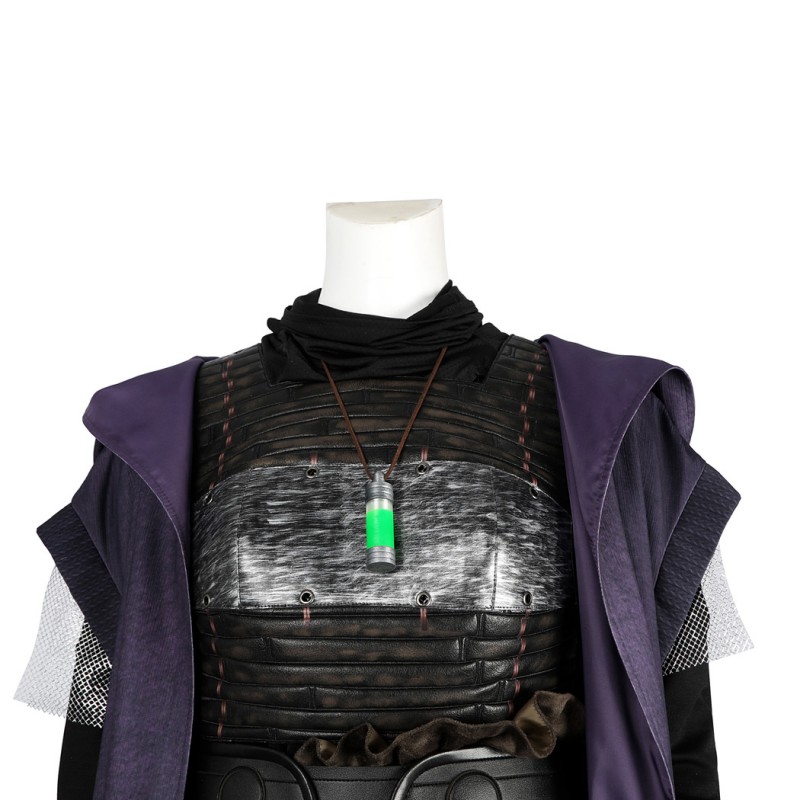 The Acolyte Mae Aniseya Costume Star Wars Cosplay Suit with Cloak