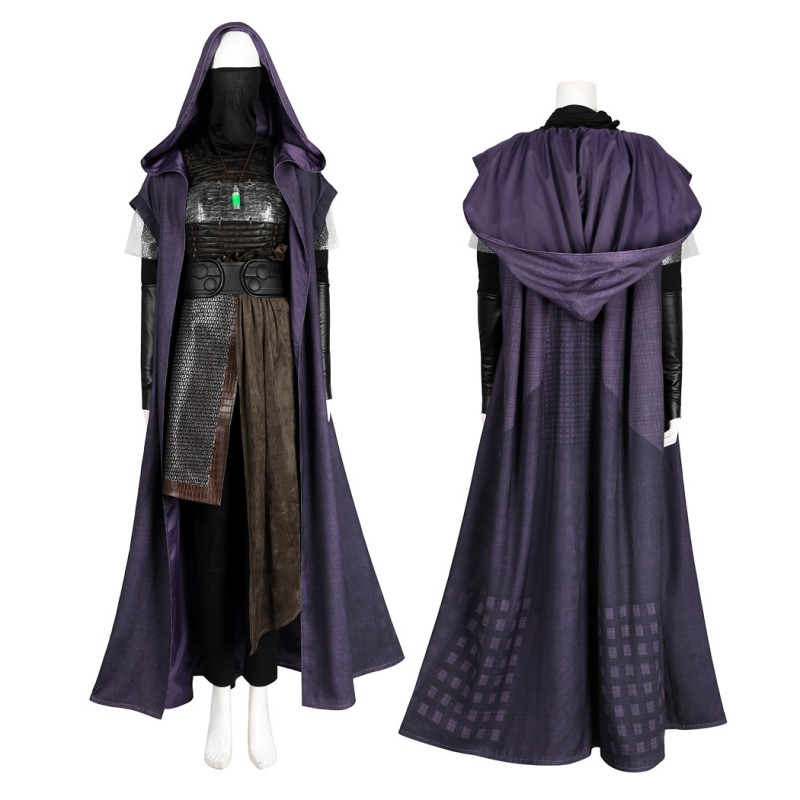 The Acolyte Mae Aniseya Costume Star Wars Cosplay Suit with Cloak