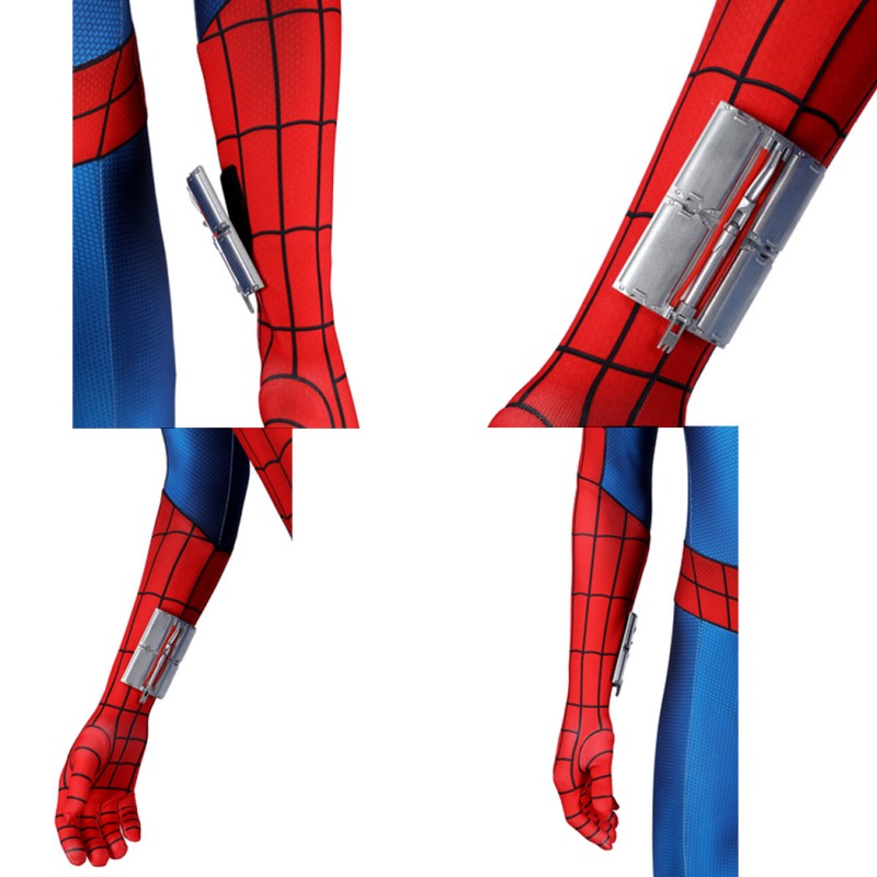 Spider-Man 4 Brand New Day Costume Peter Parker Halloween Cosplay Suit