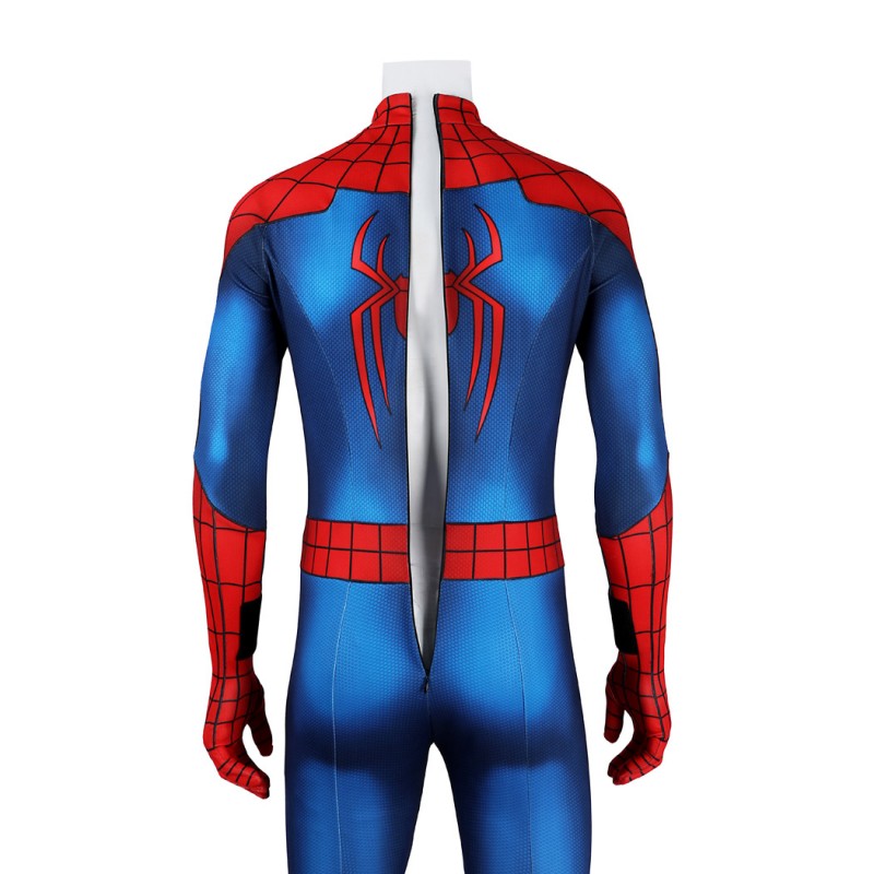 Spider-Man 4 Brand New Day Costume Peter Parker Halloween Cosplay Suit
