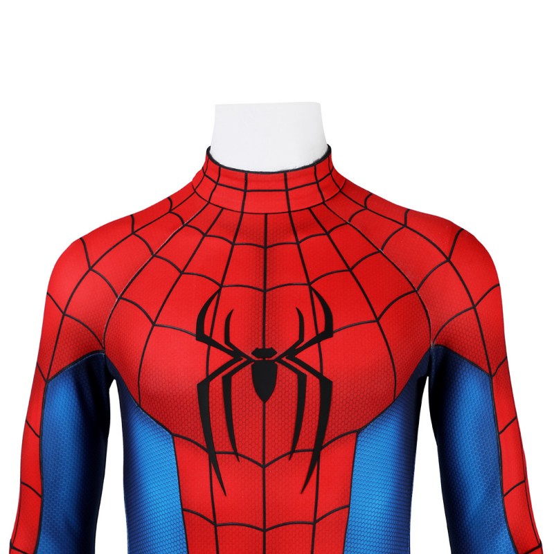 Spider-Man 4 Brand New Day Costume Peter Parker Halloween Cosplay Suit