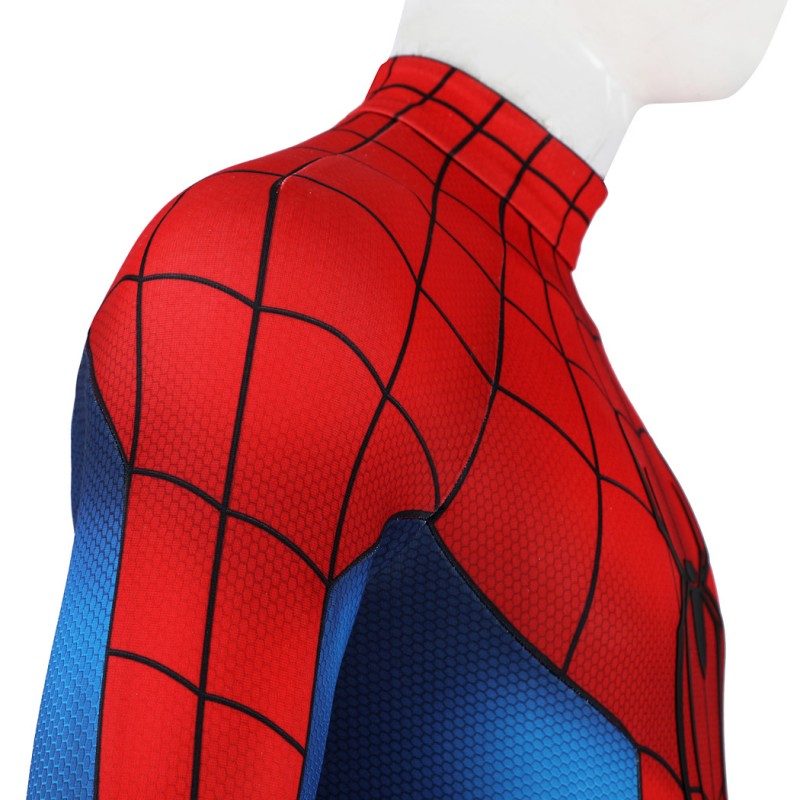 Spider-Man 4 Brand New Day Costume Peter Parker Halloween Cosplay Suit