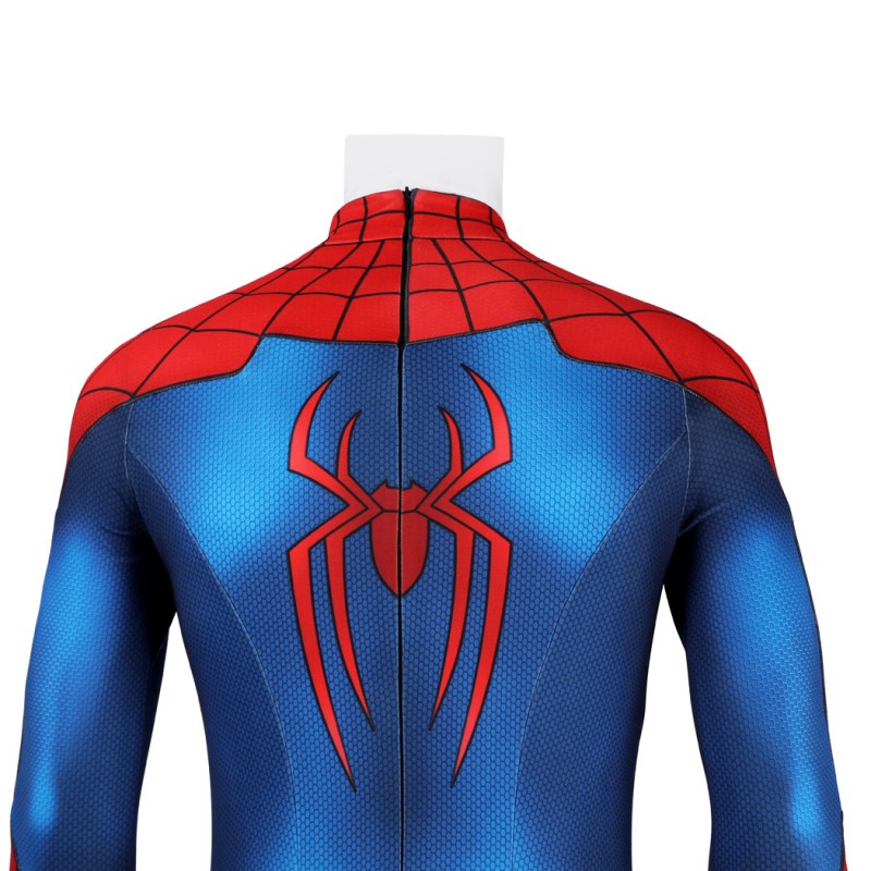 Spider-Man 4 Brand New Day Costume Peter Parker Halloween Cosplay Suit