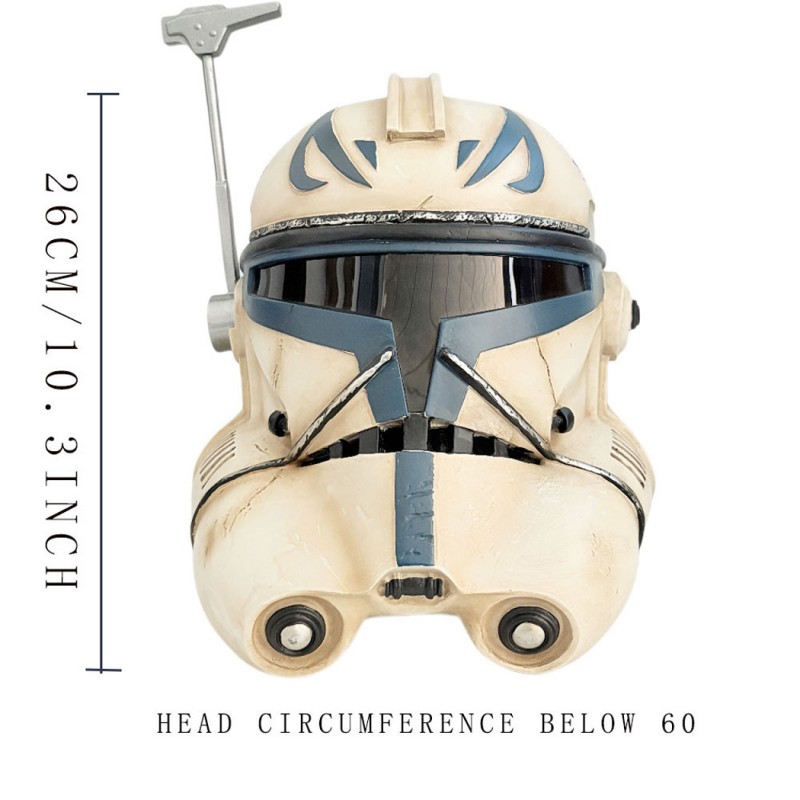 Captain Rex Mask Star Wars Helmet Resin PVC Cosplay Accessories