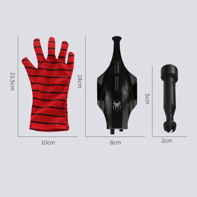 Spider-Man Spider Silk Electric Emitter with Gloves Spider Infrared Emitter Accessories