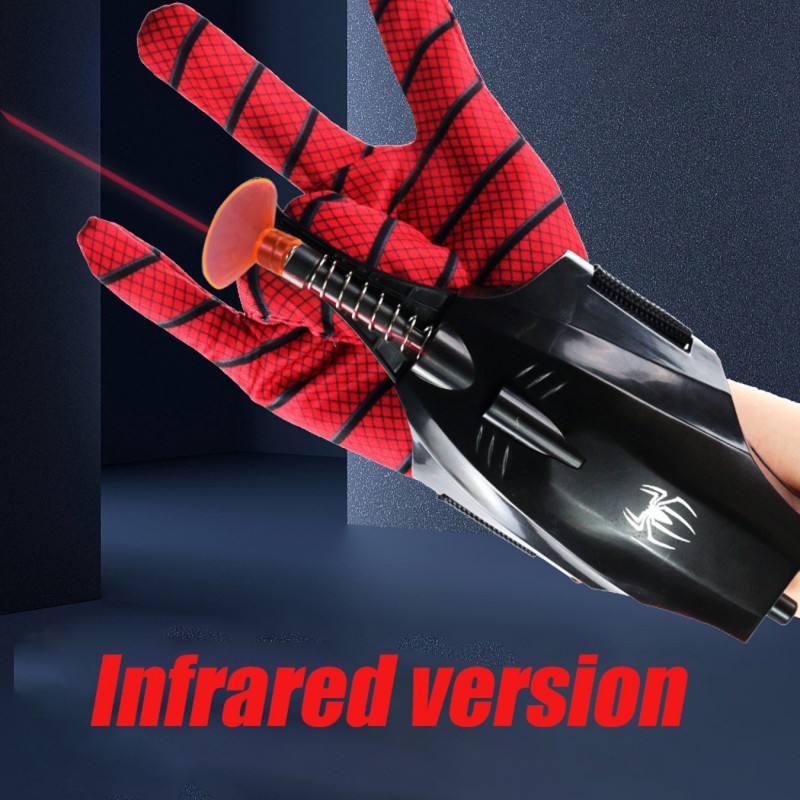 Spider-Man Spider Silk Electric Emitter with Gloves Spider Infrared Emitter Accessories