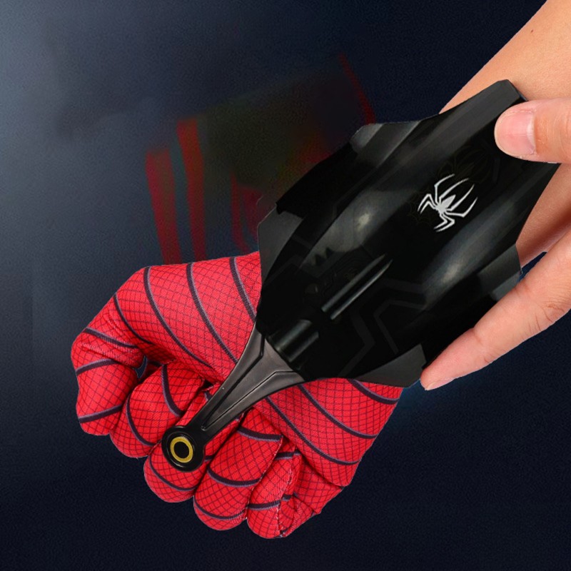 Spider-Man Spider Silk Electric Emitter with Gloves Spider Infrared Emitter Accessories