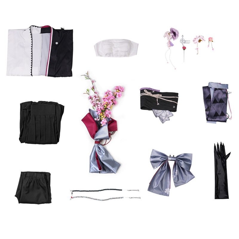 Game Arknights Mio Cosplay Costume Women Halloween Suit