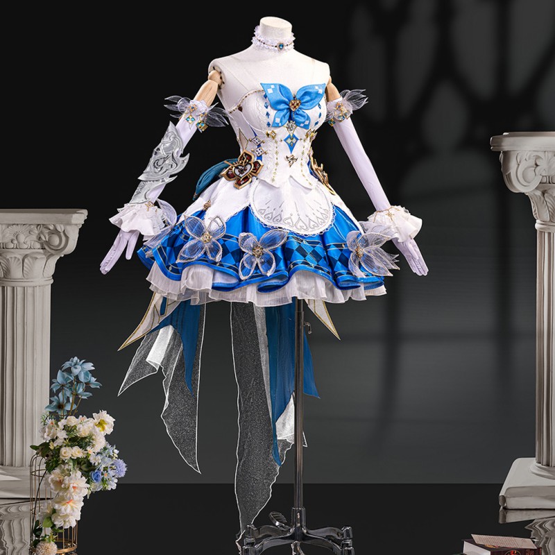 Naraka Bladepoint Tessa Cosplay Dress Game Women Suit