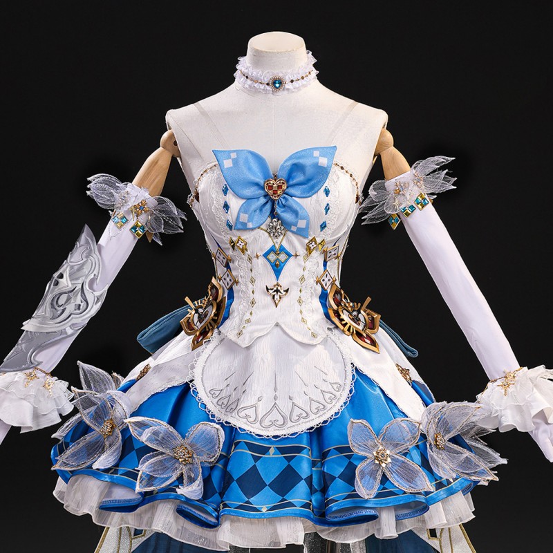 Naraka Bladepoint Tessa Cosplay Dress Game Women Suit