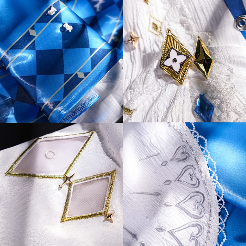 Naraka Bladepoint Tessa Cosplay Dress Game Women Suit