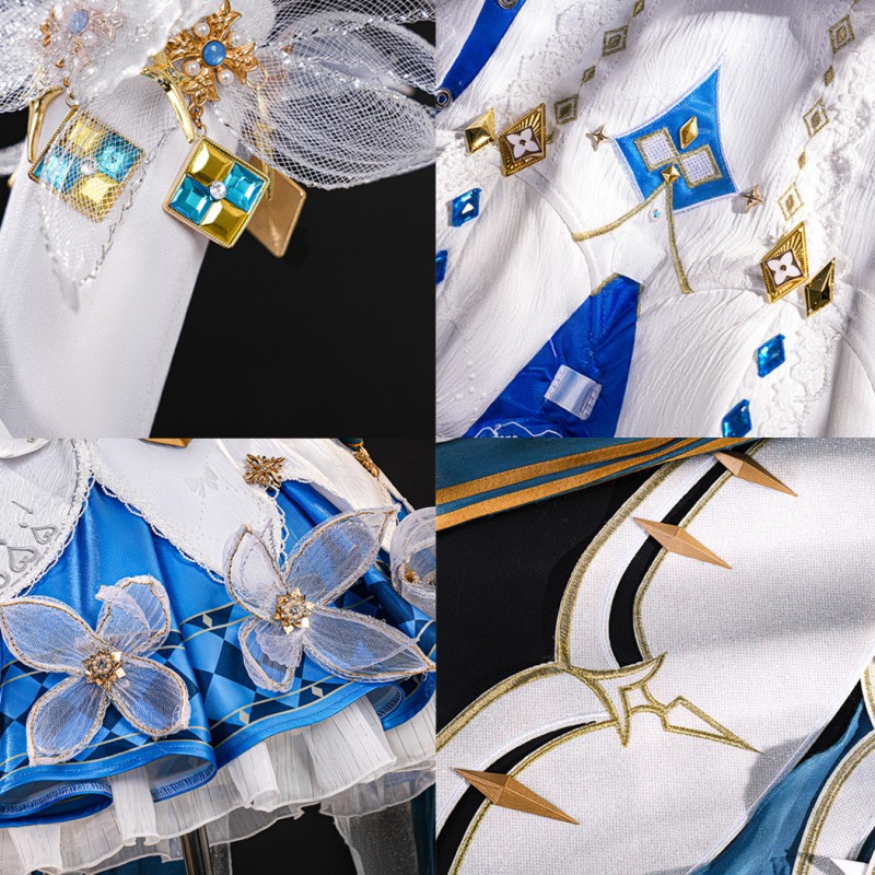 Naraka Bladepoint Tessa Cosplay Dress Game Women Suit