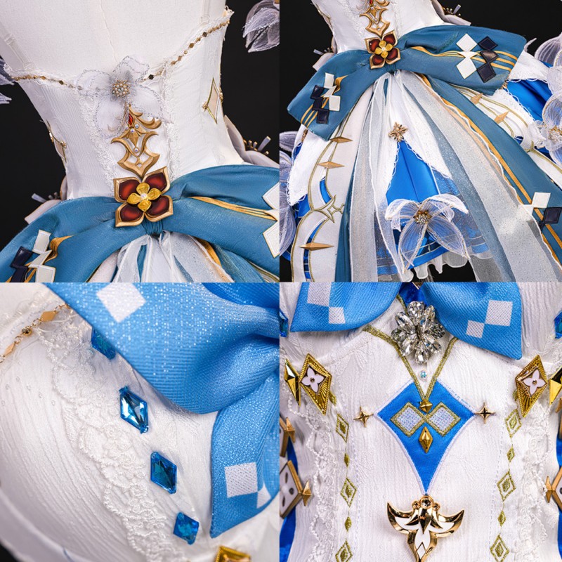 Naraka Bladepoint Tessa Cosplay Dress Game Women Suit