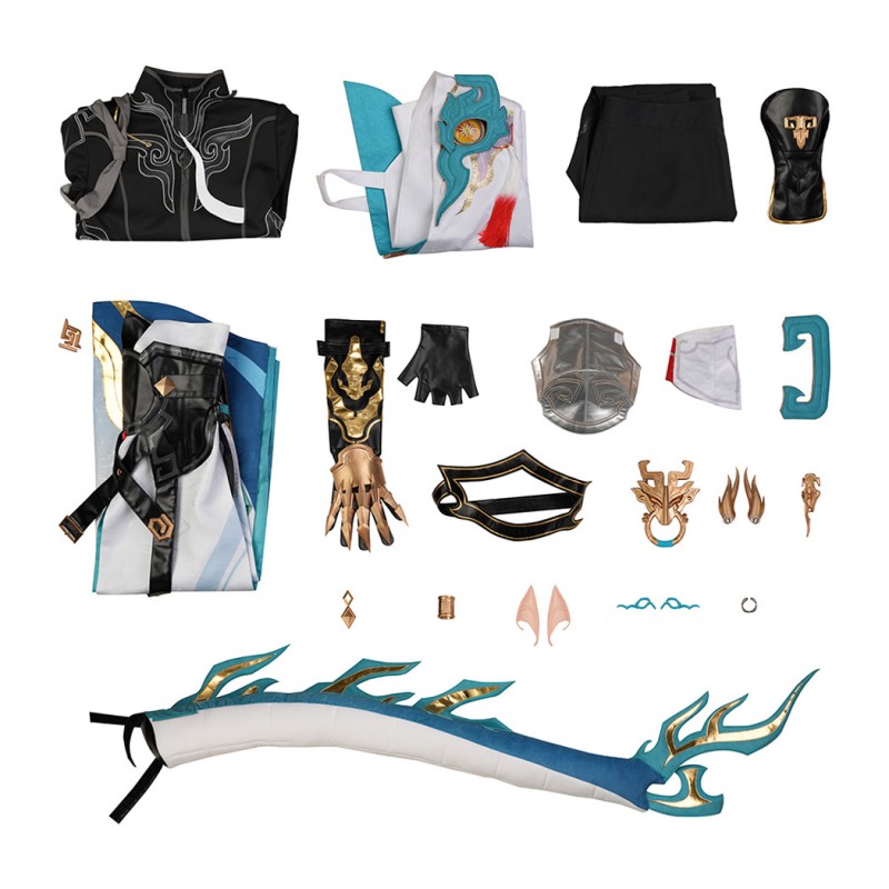 Honkai Star Rail Dan Heng Permansor Terrae Costume Game Male Cosplay Suit