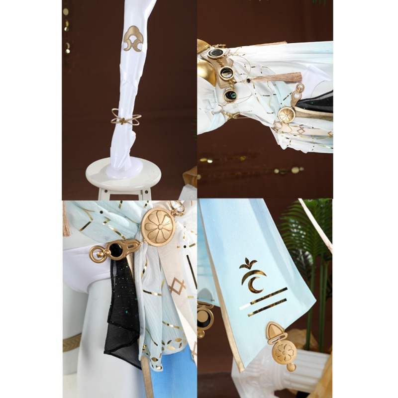 Wuthering Waves Iuno Cosplay Costume Game Women Halloween Suit Dress