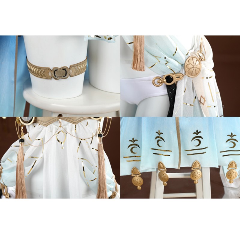 Wuthering Waves Iuno Cosplay Costume Game Women Halloween Suit Dress