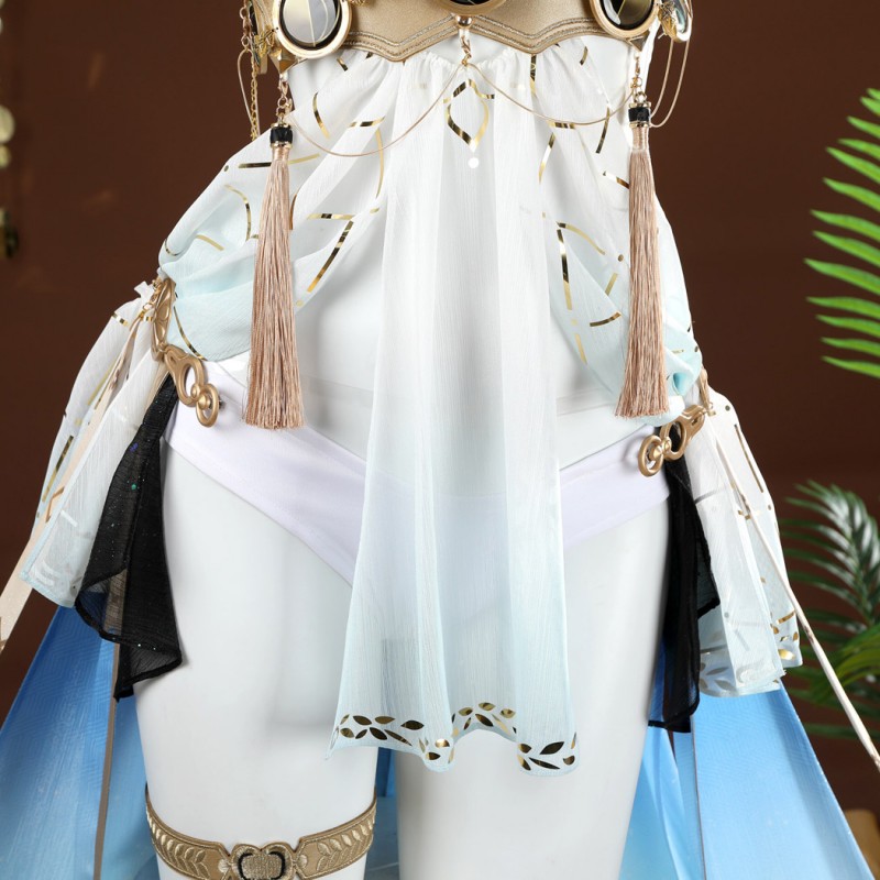 Wuthering Waves Iuno Cosplay Costume Game Women Halloween Suit Dress