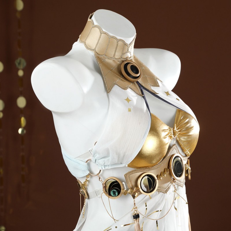 Wuthering Waves Iuno Cosplay Costume Game Women Halloween Suit Dress