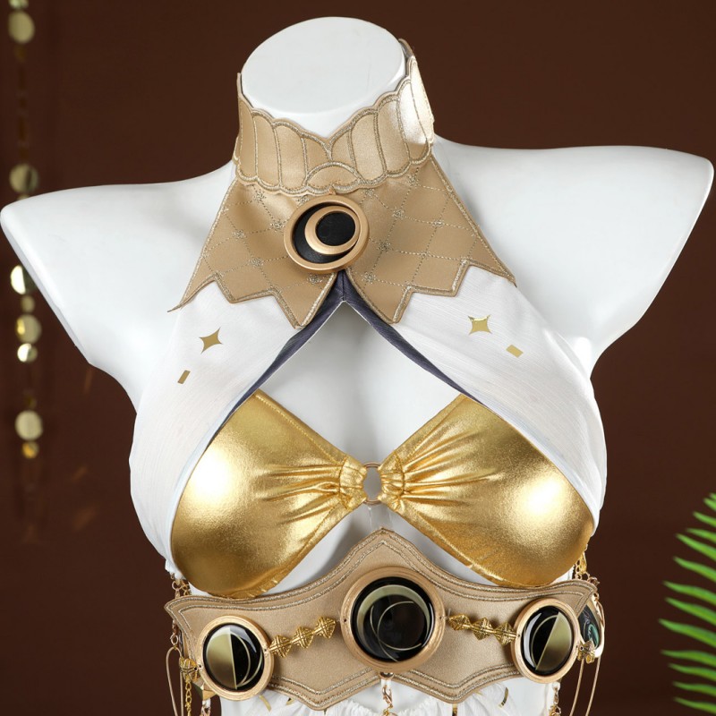 Wuthering Waves Iuno Cosplay Costume Game Women Halloween Suit Dress