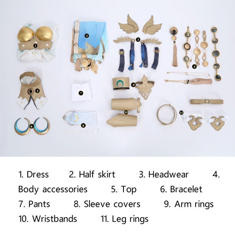 Wuthering Waves Iuno Cosplay Costume Game Women Halloween Suit Dress