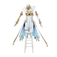 Wuthering Waves Iuno Cosplay Costume Game Women Halloween Suit Dress