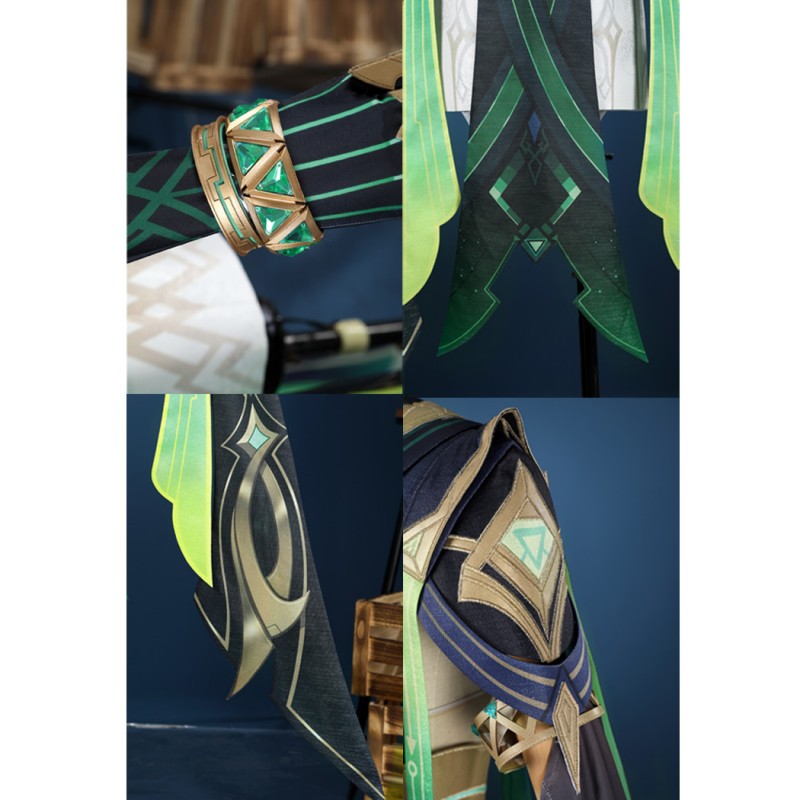 Genshin Impact Nefer Costume Game Cosplay Suit Women Halloween Outfit