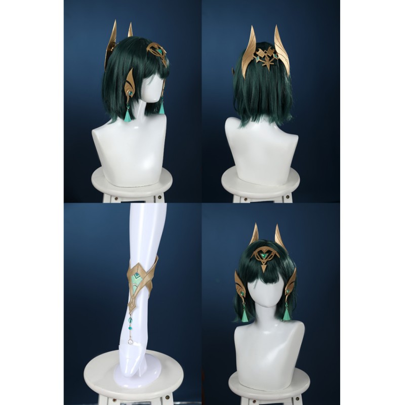 Genshin Impact Nefer Costume Game Cosplay Suit Women Halloween Outfit