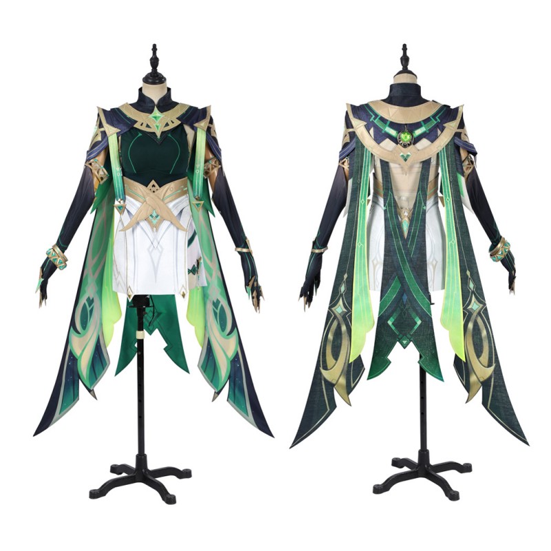Genshin Impact Nefer Costume Game Cosplay Suit Women Halloween Outfit