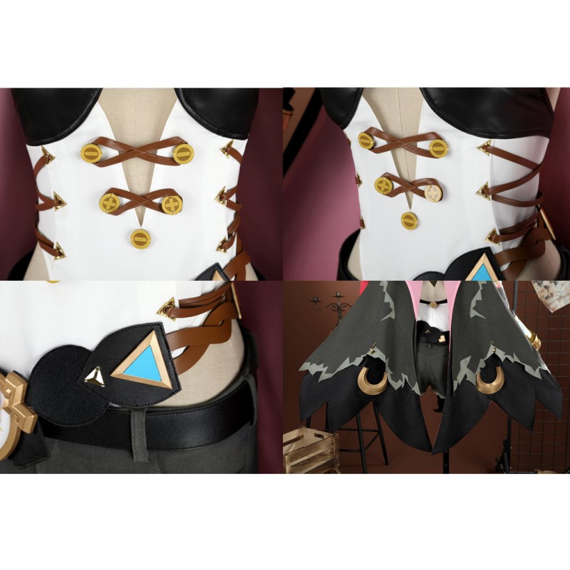 Genshin Impact Jahoda Costume Game Cosplay Suit Women Outfit