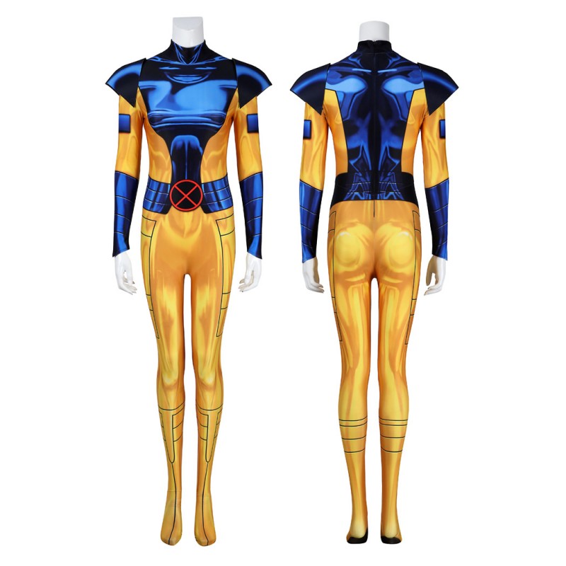 X-Men 97 Jean Grey Jumpsuit Cosplay Costume Summers Phoenix Printed Suit