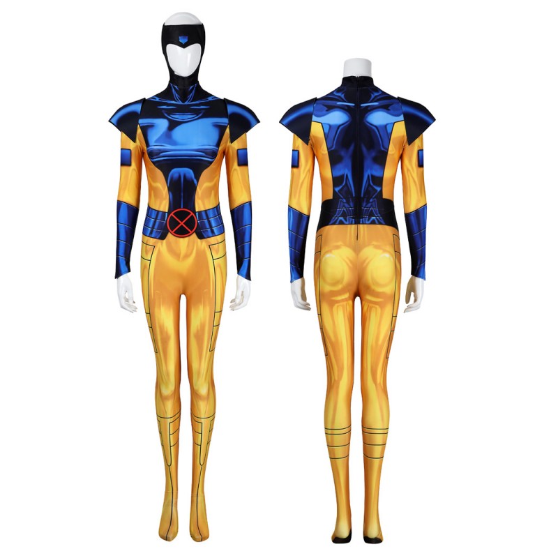 X-Men 97 Jean Grey Jumpsuit Cosplay Costume Summers Phoenix Printed Suit